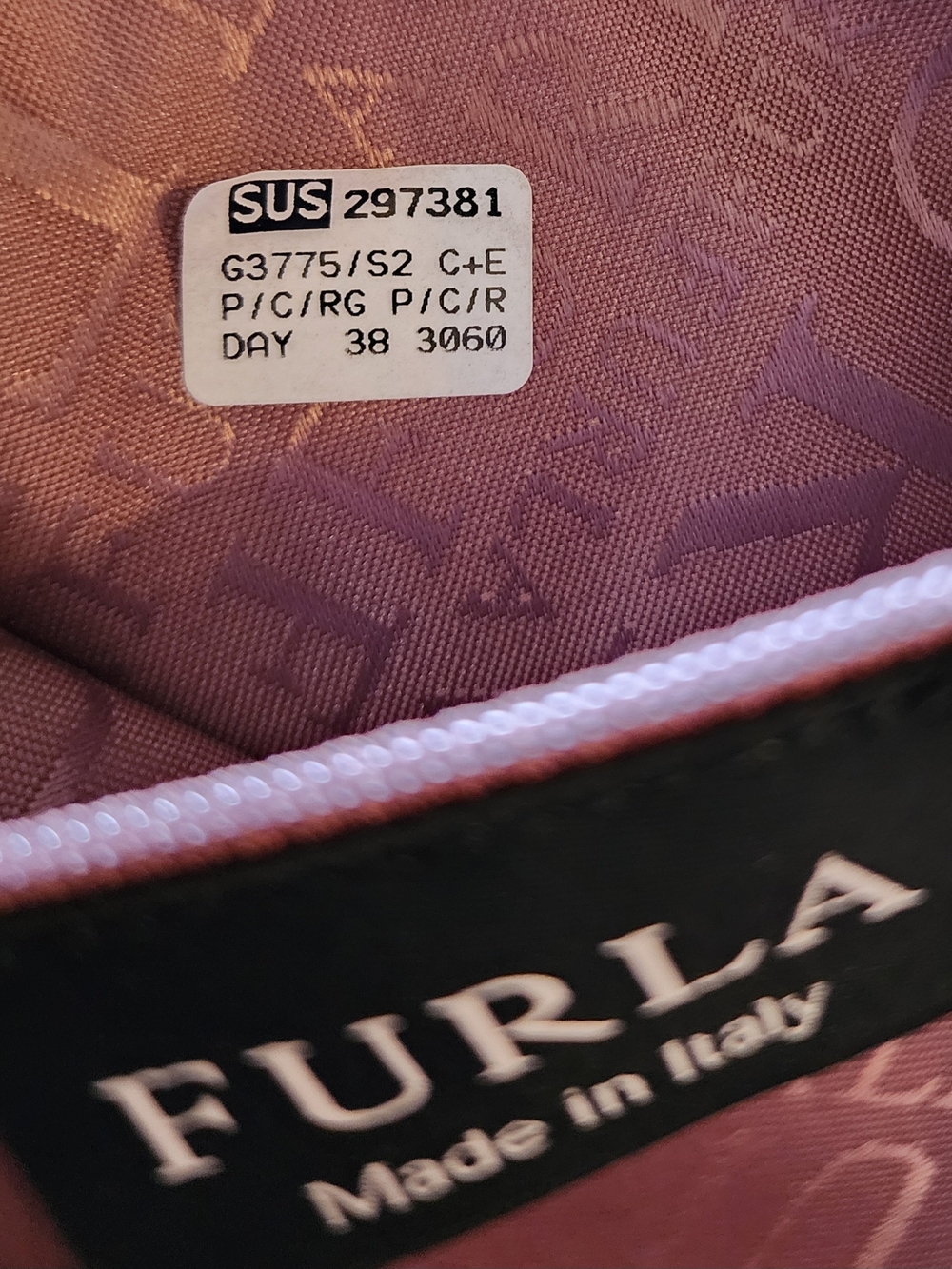 Furla Sfera Mauve Soft Shoulder Bag. - Picture 3 of 13